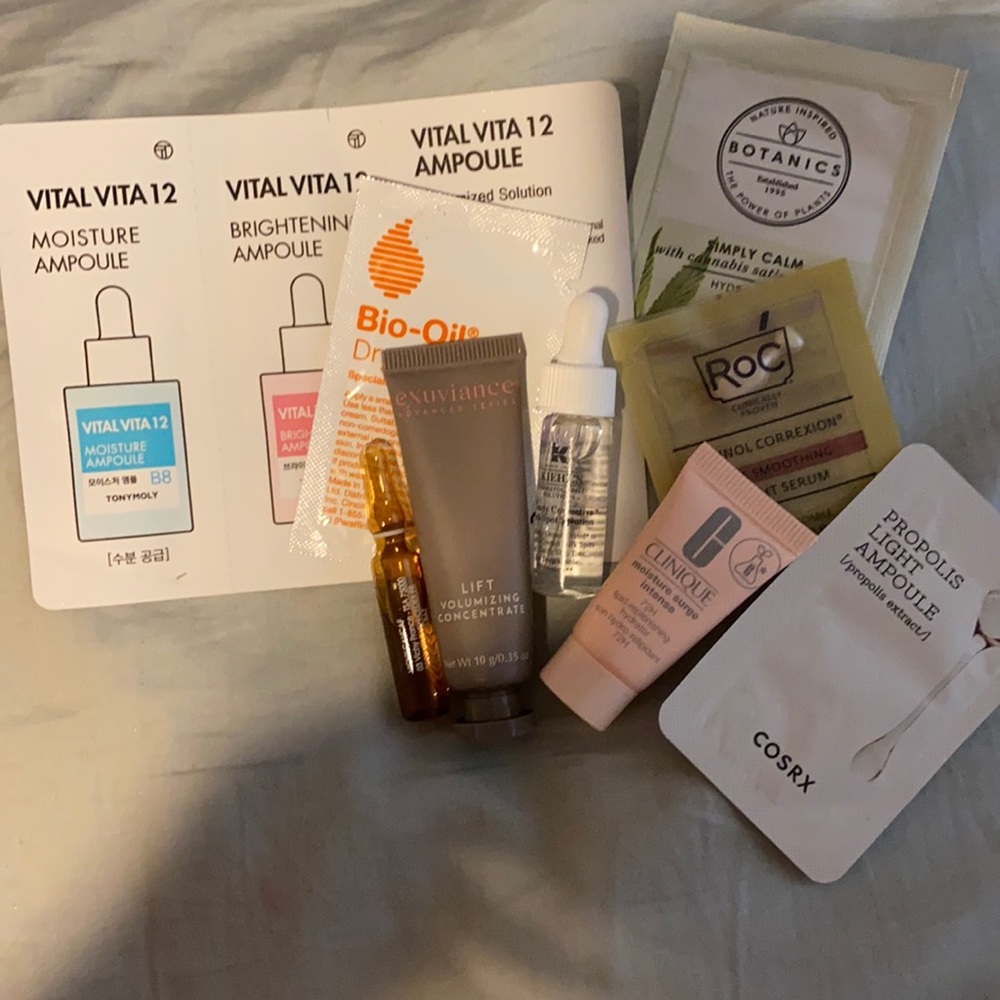 Face serum sample pack